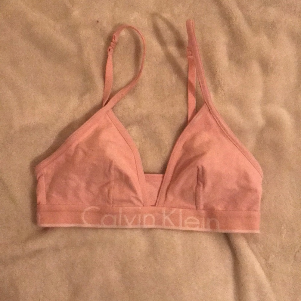 Calvin Klein pink bralette